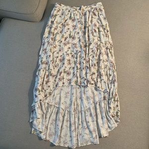 High Waisted Floral Skirt 🌸